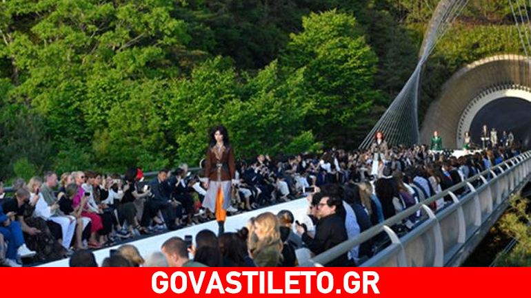 Το fashion show του Louis Vuitton στην Ιαπωνία που κόβει την ανάσα!