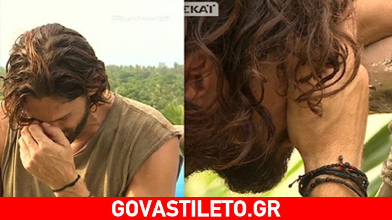 Survivor: Δάκρυσε ο Γιάννης Σπαλιάρας όταν διάβασε το μήνυμα της μητέρας του