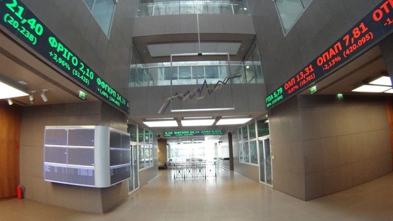 Πτωτικές τάσεις στο άνοιγμα του Χρηματιστηρίου Αθηνών