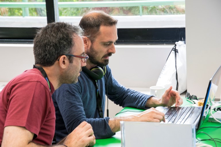 Η ομάδα Kiiim στο workstation