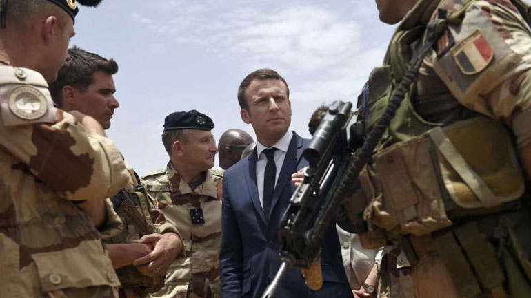 Μακρόν: «H Γαλλία θα είναι ασυμβίβαστη στη μάχη κατά των τζιχαντιστών»