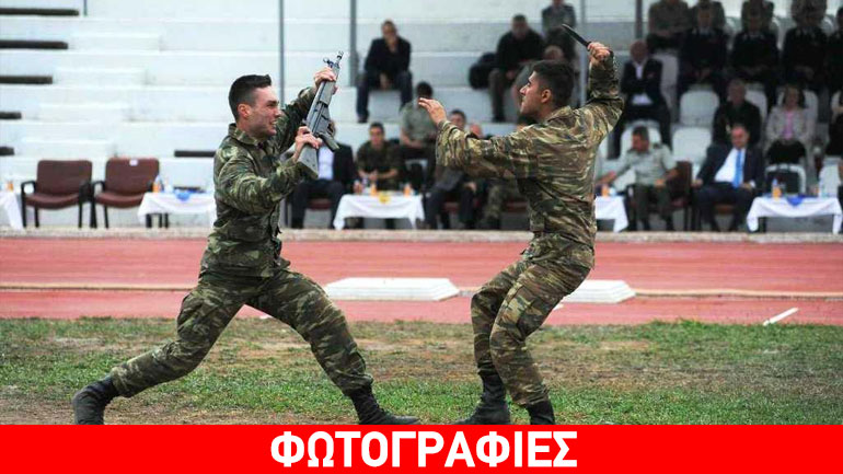 Εντυπωσιακά στιγμιότυπα από τους στρατιωτικούς αγώνες της σχολής Ευελπίδων