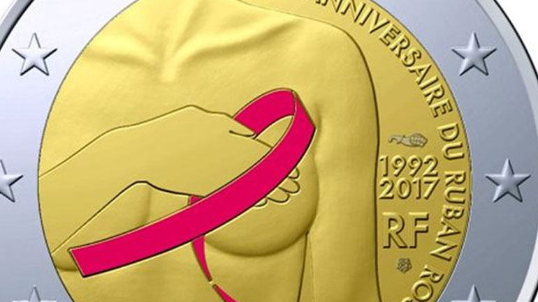 Η Estee Lauder θα κυκλοφορήσει ένα αναμνηστικό κέρμα με το σήμα του Pink Ribbon