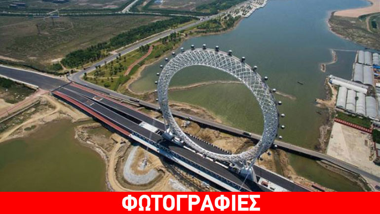 Η μεγαλύτερη ρόδα στον κόσμο χωρίς ακτίνες
