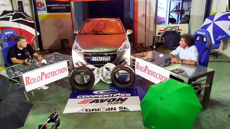 Στράτος Φωτεινέλης (αριστερά) και Νικόλας Περατινός