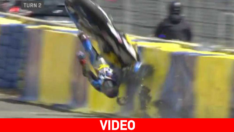 Το τρομακτικό ατύχημα του Miller στο Le Mans