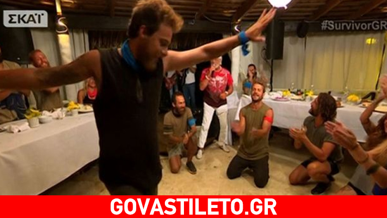 Survivor: Το ζεϊμπέκικο του Μάριου Ιωαννίδη στο ελληνοτουρκικό γλέντι