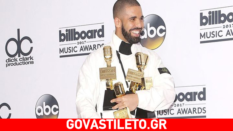 Σάρωσε ο Drake στα φετινά μουσικά βραβεία Billboard – Αναλυτικά η λίστα