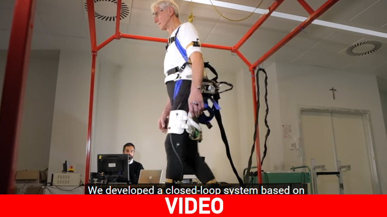 Ρομποτικός εξωσκελετός βοηθά τους ηλικιωμένους να ξαναβρούν την ισορροπία τους