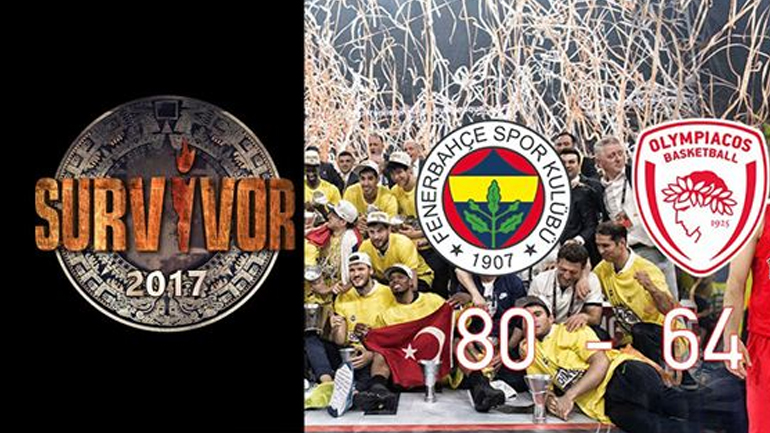 Ποιος Ολυμπιακός; Ποια Euroleague; Surviror και πάλι στην κορυφή της τηλεθέασης!