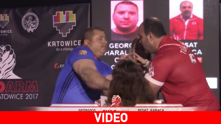 Χειροπάλη: 4ος στην Ευρώπη ο Χαραλαμπόπουλος