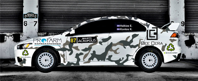 Oι Θέμης Χαλκιάς-Κωνσταντίνος Κόντος θα συμμετάσχουν με Mitsubishi Evolution