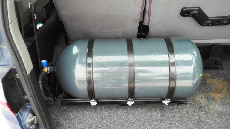 Η μπουκάλα του φυσικού αερίου