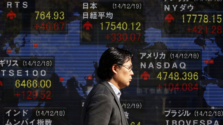 Πτώση στο χρηματιστήριο του Τόκιο