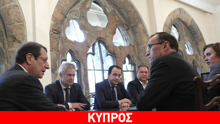 Κύπρος: Τετ α τετ Αναστασιάδη – Έιντε στο Προεδρικό Μέγαρο