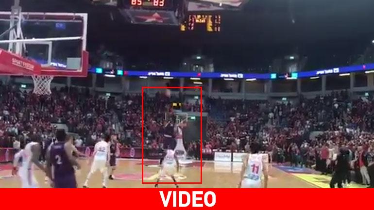 Απίστευτο buzzer beater στο Ισραήλ!