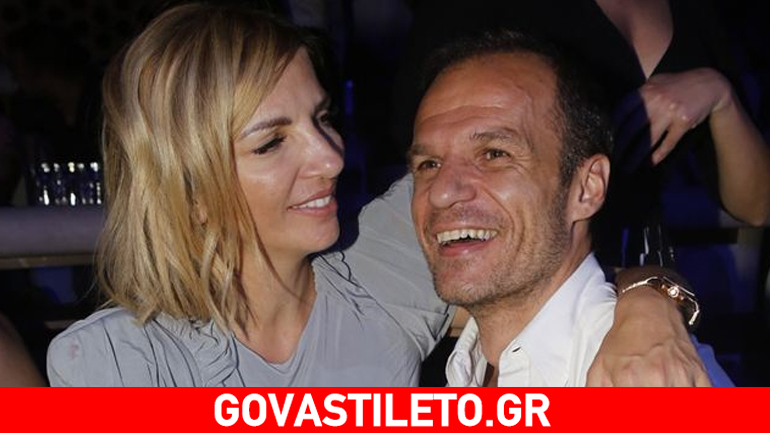 Άγγελος και Βιβή Μπασινά: Σπάνια δημόσια εμφάνιση για το ερωτευμένο ζευγάρι!