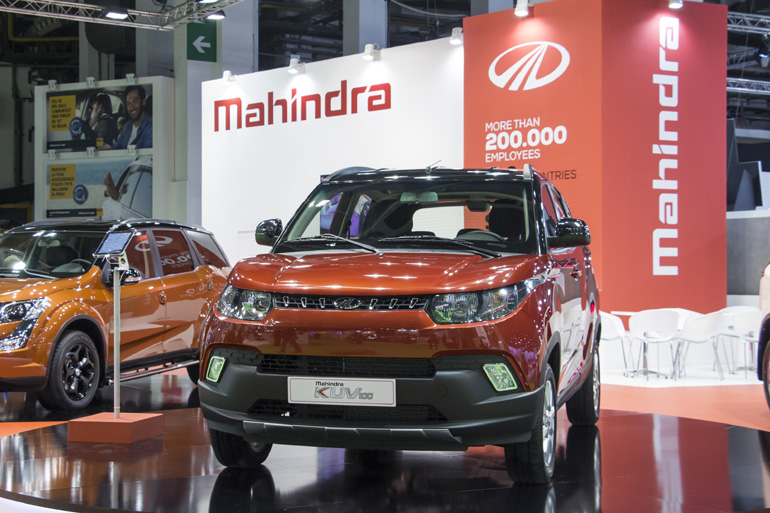 Στη Βαρκελώνη παρουσιάστηκε το Mahindra KUV 100