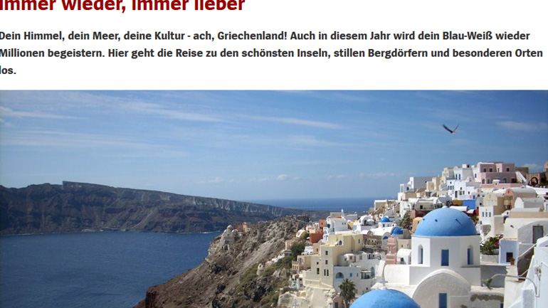 To Spiegel υμνεί την Ελλάδα