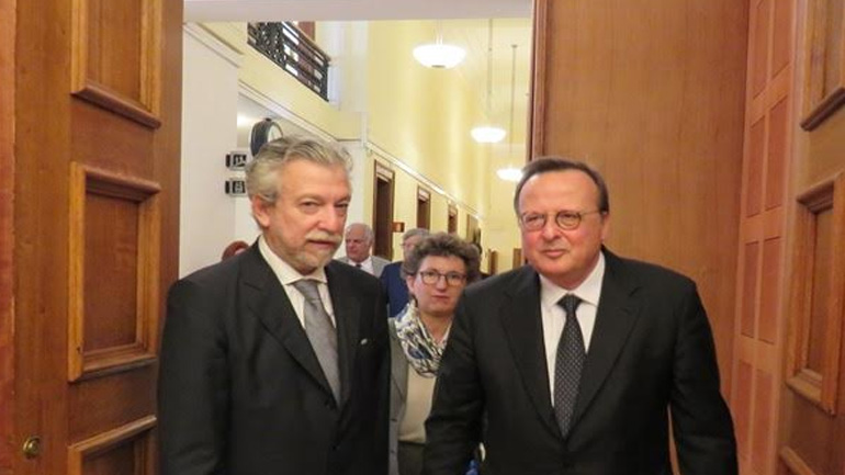 Συνάντηση του Υπ. Δικαιοσύνης με τον Πρόεδρο του Ευρωπαϊκού Δικαστηρίου Δικαιωμάτων