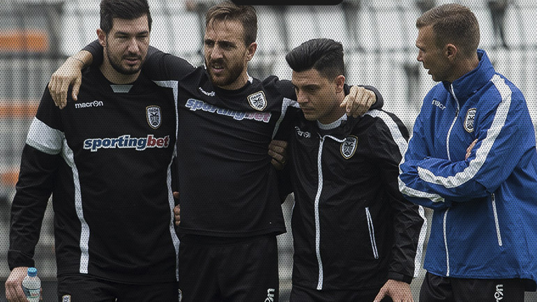 Ρήξη πρόσθιου χιαστού ο Γλύκος