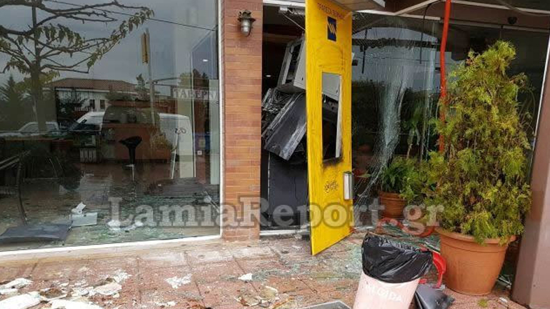 Φθιώτιδα: Τα ΑΤΜ έκαναν… μπαμ!