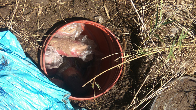 Ανήλικοι στην Πάτρα έθαψαν 17 κιλά χασίς