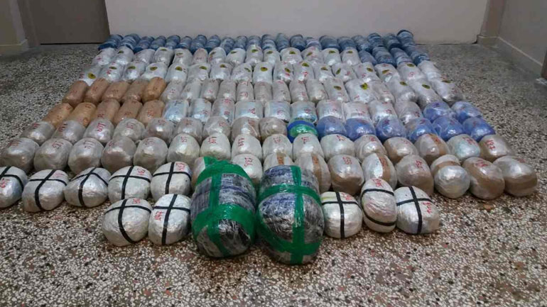 Δύο συλλήψεις στην Κοζάνη για διακίνηση 163 κιλών κάνναβης