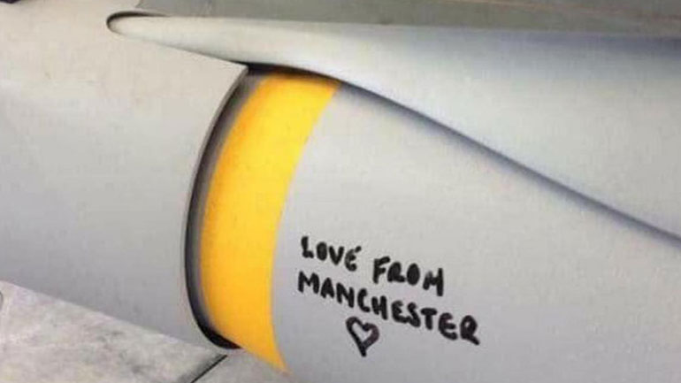 Από το Μάντσεστερ με… αγάπη – Σάλος με βόμβα της RAF κατά τζιχαντιστών
