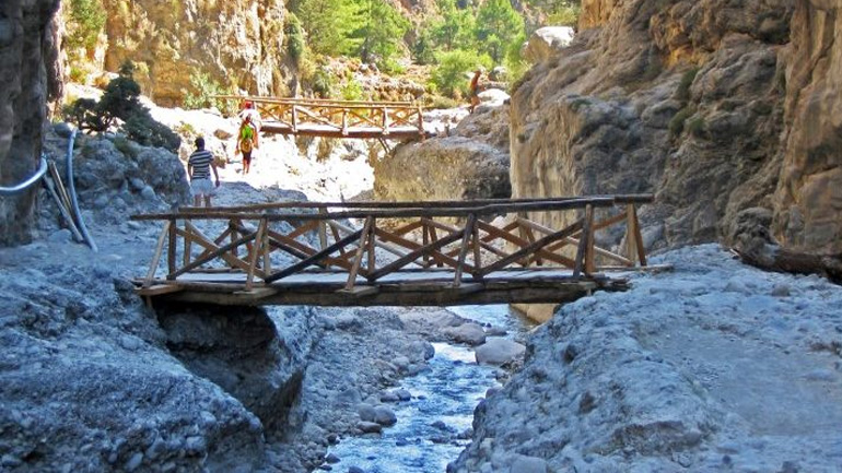 Κλειστό το φαράγγι Σαμαριάς λόγω καιρού