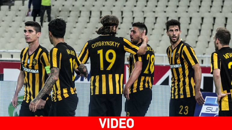 Πρώτη η ΑΕΚ, 1-0 τον ΠΑΟΚ Πρώτη η ΑΕΚ, 1-0 τον ΠΑΟΚ