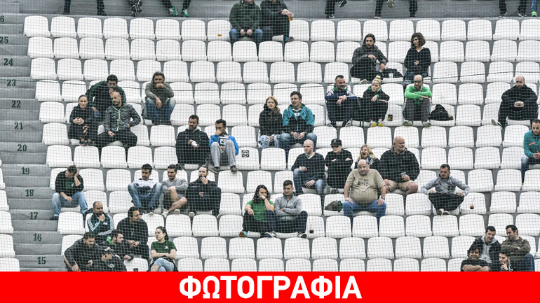 Πέταξε ποτήρι στο «Απόστολος Νικολαΐδης» και τον έβγαλαν από το γήπεδο!