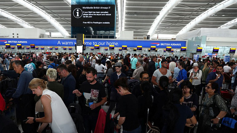 Βρετανία: Δεν έχουν αποκατασταθεί πλήρως οι πτήσεις της British Airways ανακοινώνει το αεροδρόμιο Χίθροου