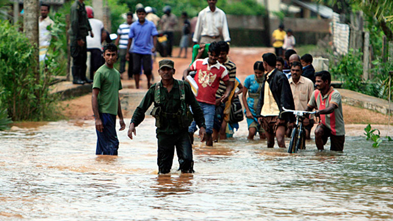 Σρι Λάνκα: Αυξάνεται ο αριθμός των θυμάτων από τις καταστροφικές πλημμύρες και κατολισθήσεις