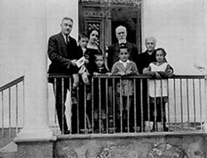 Με τον θείο του Ελευθέριο Βενιζέλο