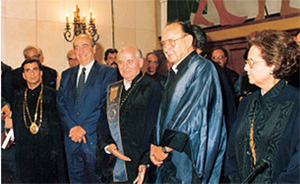 Με τον Χανς-Ντίτριχ Γκένσερ