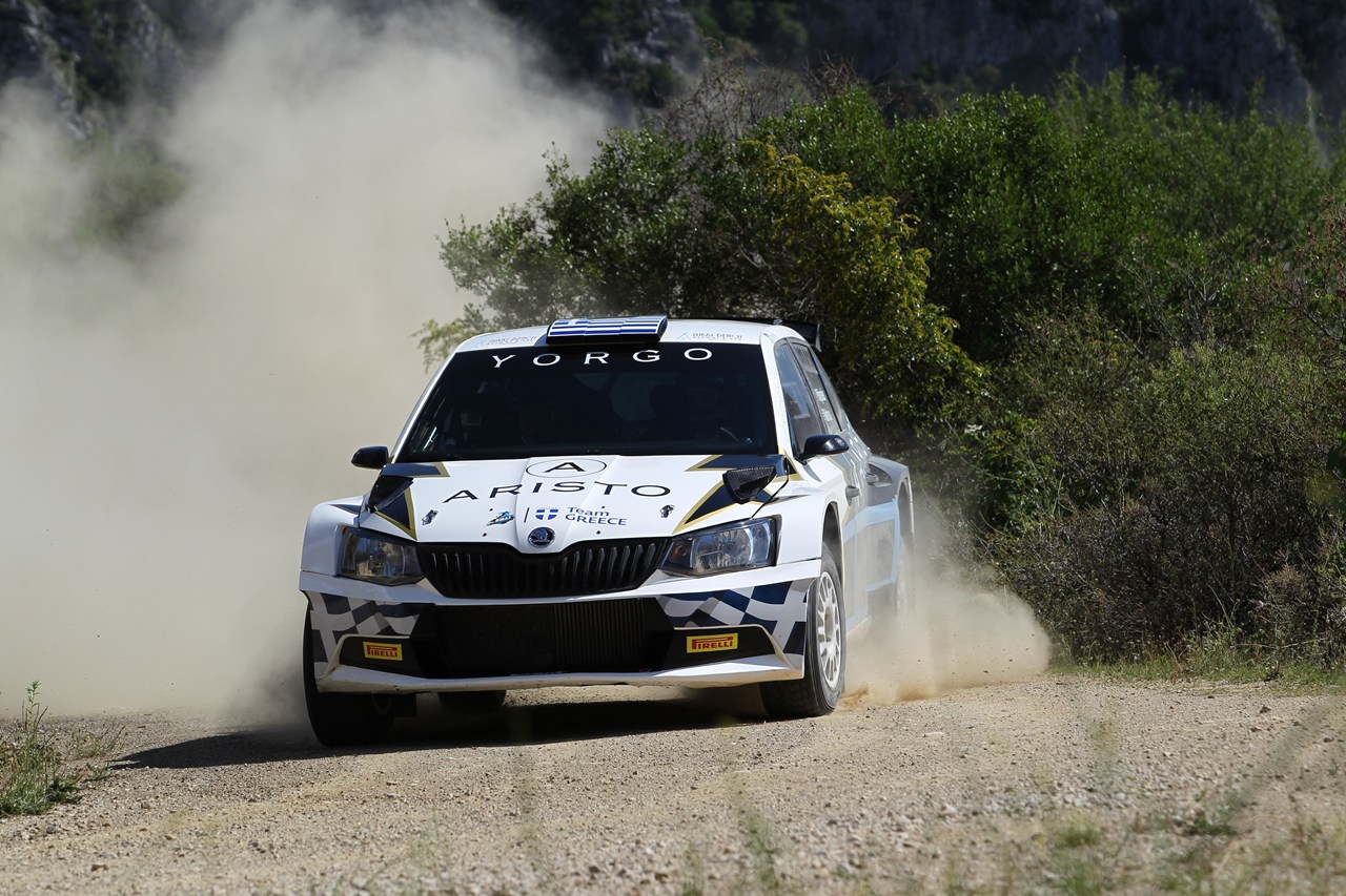 O Γιώργος Φιλιππίδης τρέχει με Skoda Fabia R5