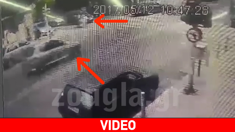 Βίντεο-ντοκουμέντο από τροχαίο στο Μενίδι