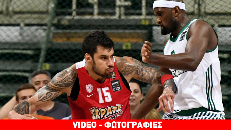 Ισοφάρισε τη σειρά των τελικών ο Παναθηναϊκός, 84-80 τον Ολυμπιακό