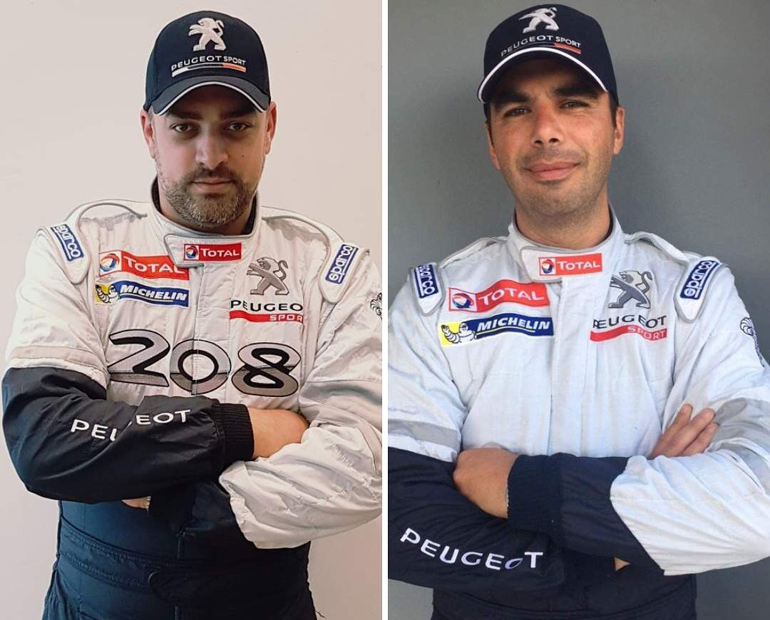 Χρυσόστομος Καρέλλης (αριστερά) και Ηλίας Παναγιωτούνης