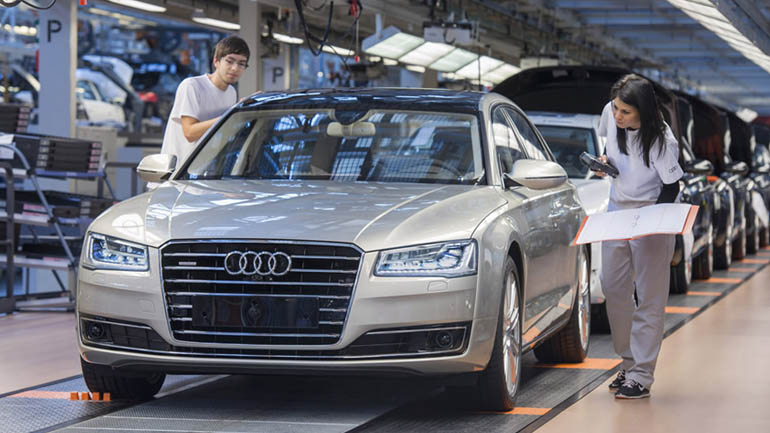 Οι γερμανικές αρχές εντόπισαν παρατυπίες στα Audi A7 και A8