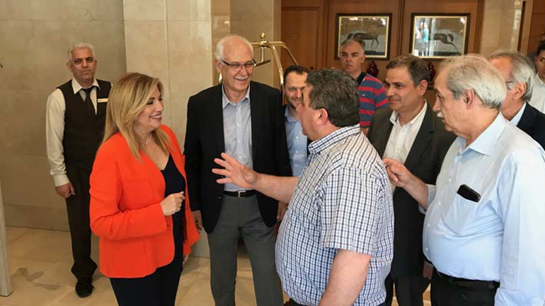 Λαρισαίος προς Φ. Γεννηματά: Βιαστείτε κα πρόεδρε, έχουμε και… άρμεγμα!