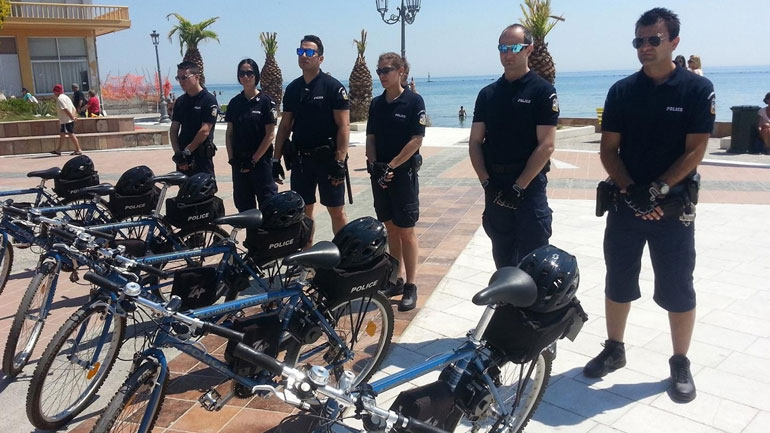 Περιπολίες με ποδήλατα και στην Κατερίνη