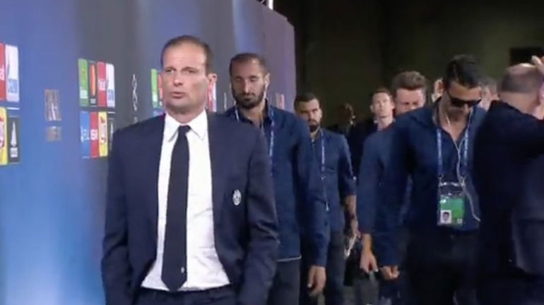 Oι πρωταθλητές Ιταλίας μόλις έχουν πατήσει το πόδι τους στο γήπεδο του τελικού 