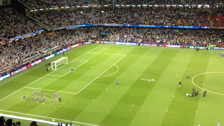 Το γήπεδο του τελικού από... ψηλά