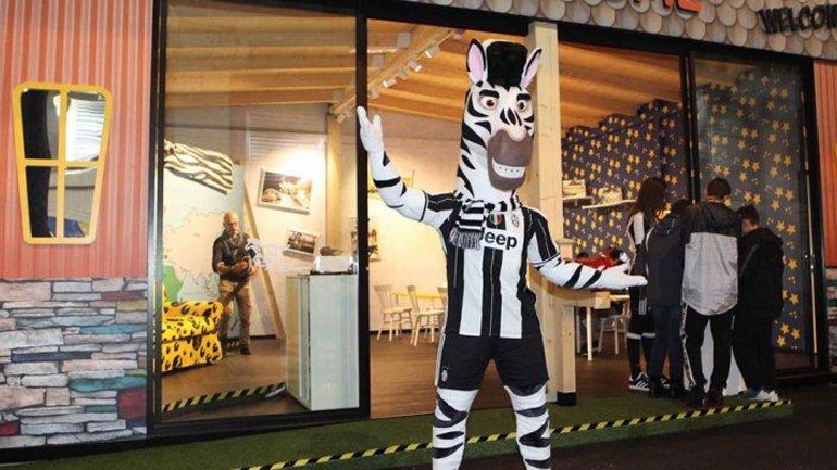 Στους δρόμους του Κάρντιφ βρέθηκε και η μασκότ της Γιουβέντους