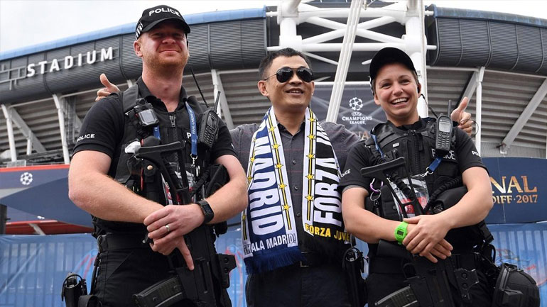 Τσάμπιονς Λιγκ: Δρακόντεια τα μέτρα ασφαλείας στο Κάρντιφ