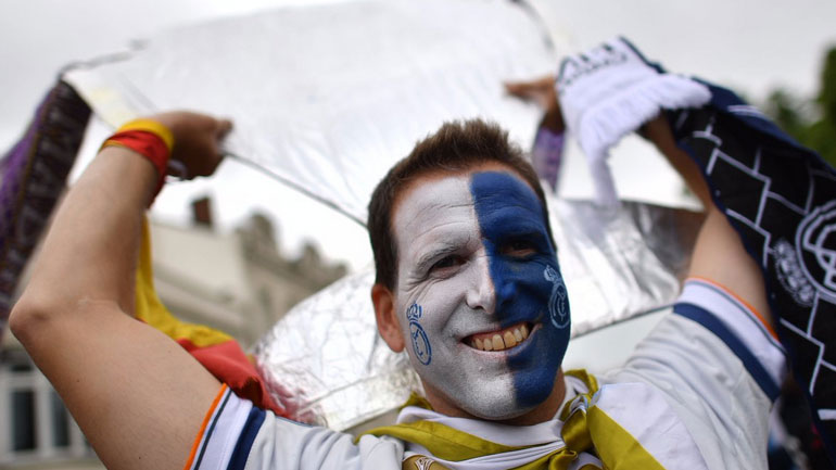 Ο οπαδός της Ρεάλ θέλει να πανηγυρίσει και μετά το τέλος του τελικού