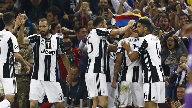Oι παίκτες της Γιουβέντους πανηγύρισαν λίγα λεπτά μετά από αυτούς της Ρεάλ