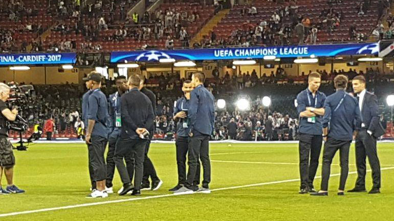 Ο... περίπατος των Ιταλών στον αγωνιστικό χώρο